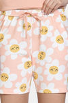 Zivame Knit Cotton Short Set - Almost Apricot — thumbnail 7